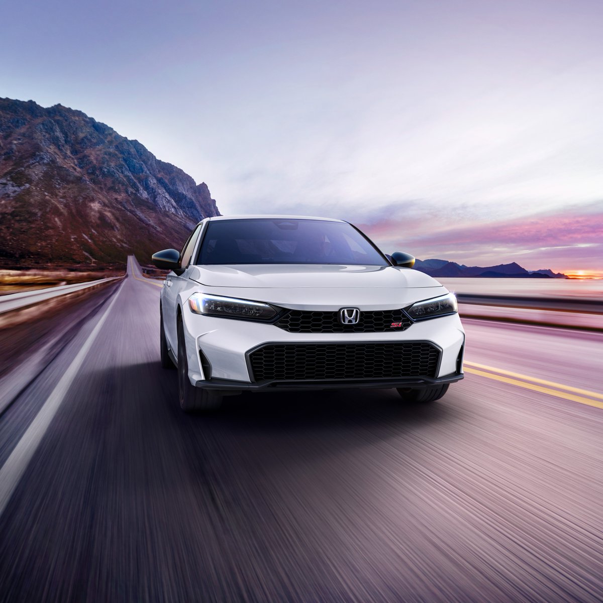 Honda's tweet image. Get ready to shift into thrill mode! The turbocharged 2025 #CivicSi arrives later this summer.