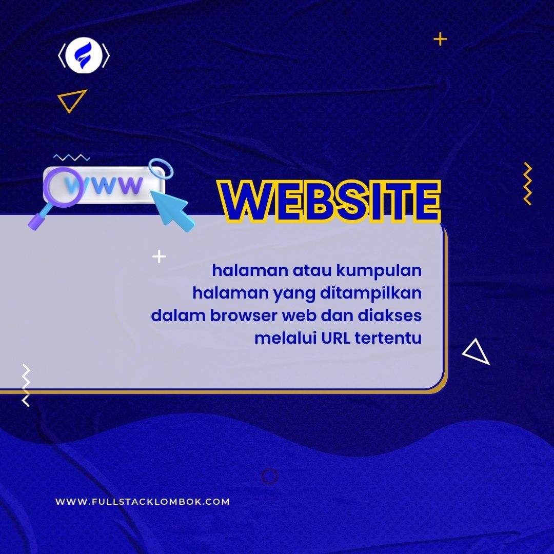 fullstacklomb0k's tweet image. &quot;Web&quot; merujuk pada World Wide Web, jaringan dokumen hiperteks di internet, sementara &quot;website&quot; adalah halaman atau kumpulan halaman yang ditampilkan dalam browser dan diakses melalui URL.

 #WorldWideWeb #InternetInfrastructure #WebDevelopment #WebsiteDesign #OnlineContent