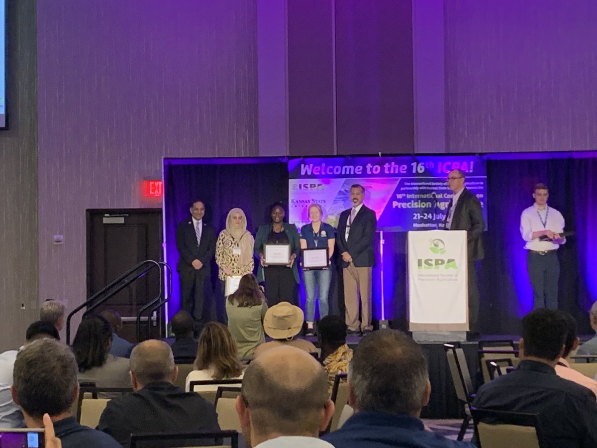 Congrats to Katie Bathke for 1st place poster award at the <a href="/IntSoPA/">ISPA</a> conference!!! <a href="/UNL_BSE/">Nebraska Biological Systems Engineering</a> <a href="/UNL_IANR/">Institute of Agriculture and Natural Resources</a>
