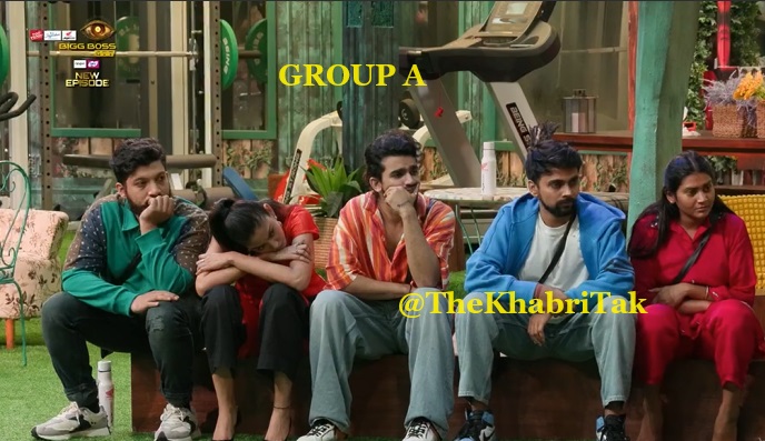 TheKhabriTak's tweet photo. Task : The house has TWO GROUP !!!

Whom do you support ??

~ Retweet : Group A 
~ Like : Group B

#SanaMakbul #LuvKataria #VishalPandey #ShivaniKumari #SaiKetanRao #NaezyTheBaA #RanvirShorey @saiketanrao 

#BiggBoss #BiggBossOTT3 

Follow - @TheKhabriTak for more https://t.co/NMoqBst86l