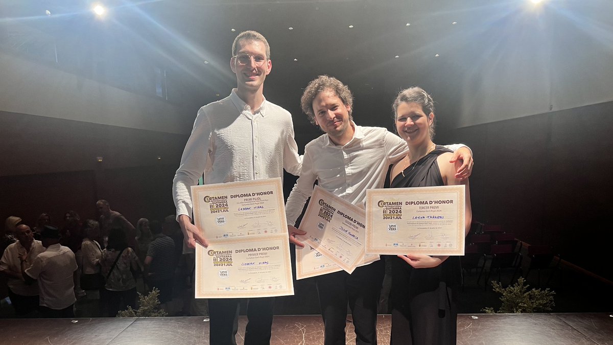 Certamen Internacional de Guitarra Emili Pujol tweet media