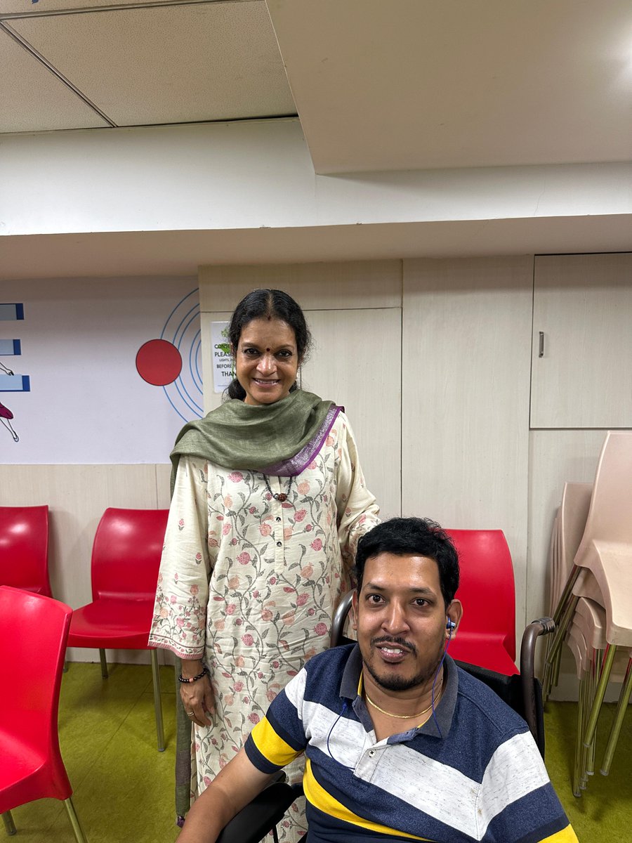 SathishOnWheels's tweet photo. Our Next Monthly Meet-up Sessions for the Film Making Course Participants organised by Madhavi Latha of #YesWeTooCan
This month we had the famous Actress @janakisabesh, Well known as the Mother of @actorvijay in #Ghilli Movie.
#SathishOnWheels #ActingWorkshop #JanakiSabesh https://t.co/uUHpkkouSp