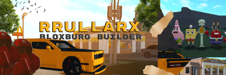 rullathebuilder's tweet photo. Soo uh I'm starting a YouTube channel, so this is my YouTube banner / twitter banner. Give me ratings or something to change.
  
  Tags: #Bloxburg #Bloxburgbuilder #Youtube #Channel #discoverypage #followformore #subscribe #youtubebanner https://t.co/tZzPoqGjkx