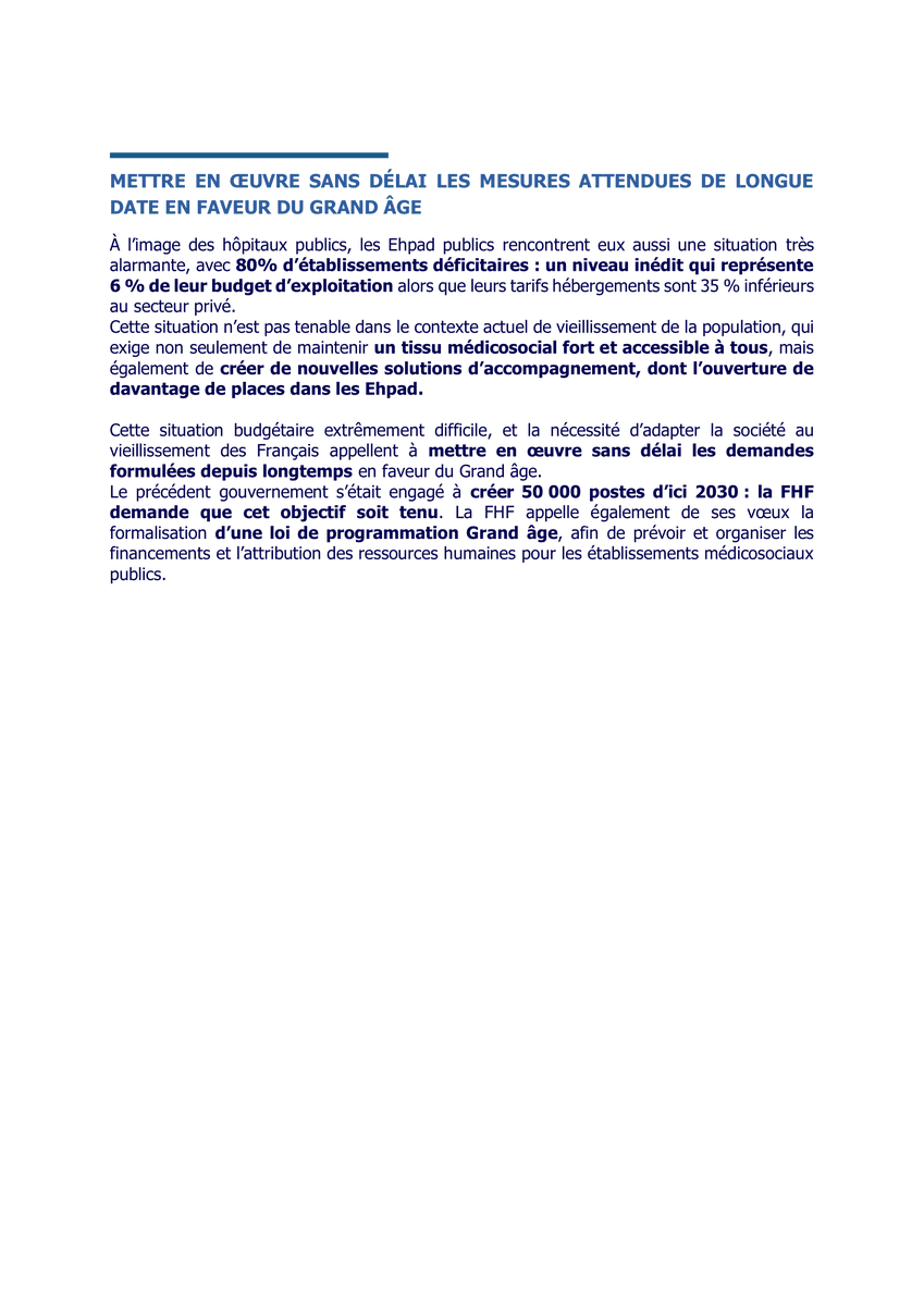 laFHF's tweet photo. 📢 À l'aube d'un été décisif pour le secteur de la santé, la FHF alerte sur l'urgence de redonner aux établissements publics de santé les moyens nécessaires à l’accueil et la prise en charge de tous. 

Préserver le système public de santé doit être la priorité de la rentrée. ⤵️ https://t.co/Uy4VrrQk8R