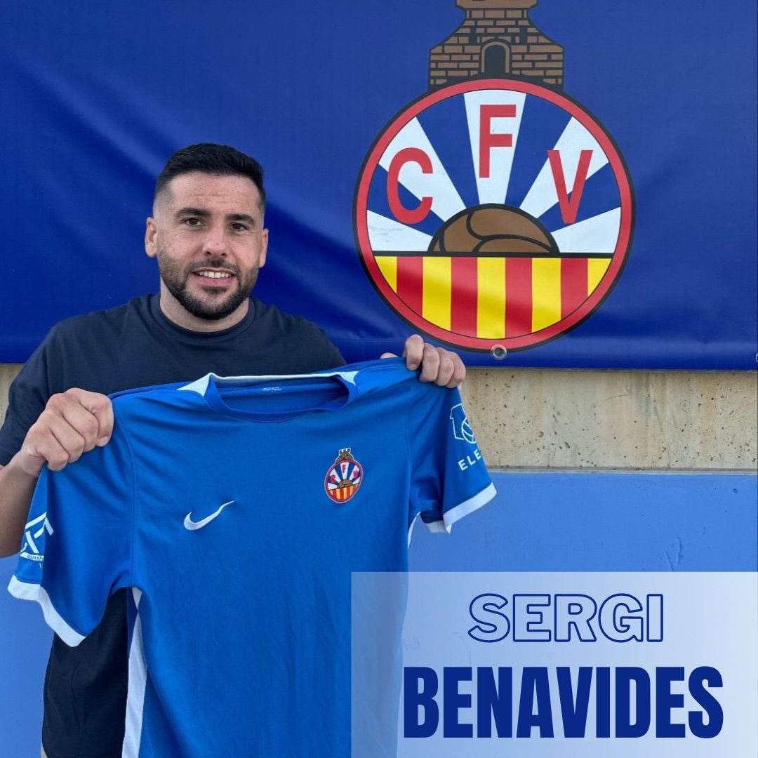 ✍️  Sergi Benavides, nou secretari tècnic del primer equip i director de captació del futbol base‼️

En Sergi arriba a la capital del Garraf amb una llarga trajectòria al futbol català.

Provinent de l’EF Gavà, aterra amb ganes de seguir acumulant noves experiències

Benvingut💙