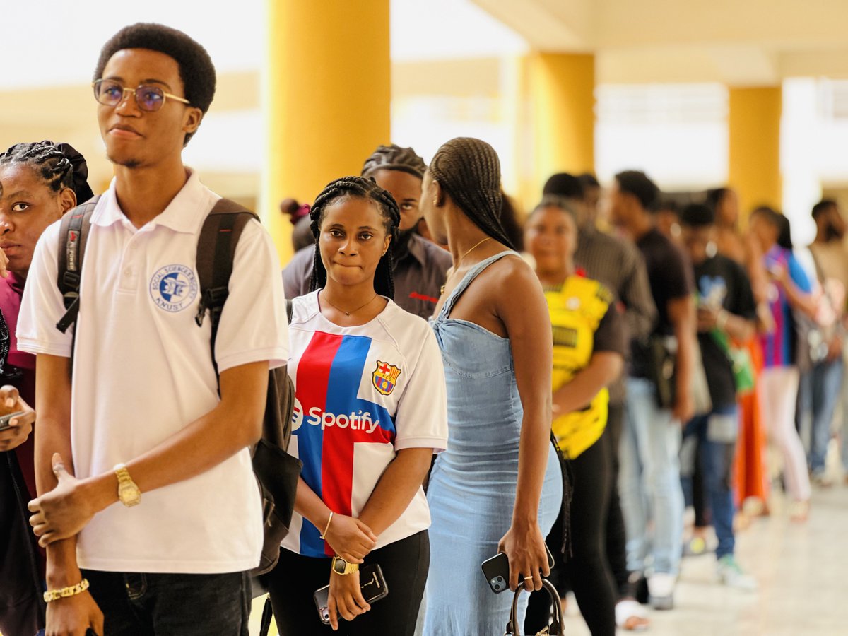 Thevokofficial's tweet image. 📍📍UNDERWAY📍📍

The most anticipated University Students Elections in Ghana, KNUST SRC Election 2024.🔥 #KNUSTDECIDES