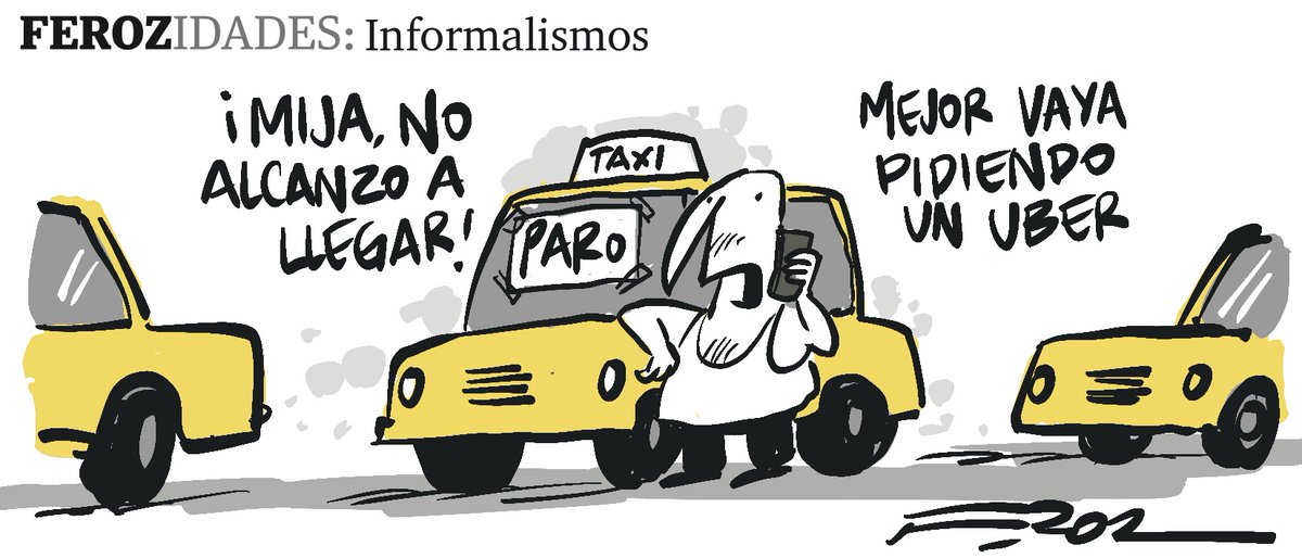 #Ferozidades 'Informalismos'  Una caricatura de
<a href="/ferozfer/">Feroz</a> para este #Miércoles