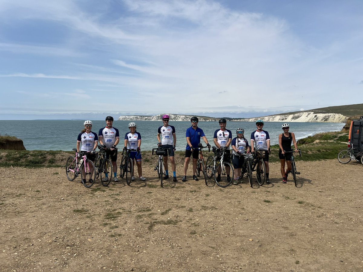 HantsValleyPUT's tweet photo. @PolUnityTourUK @DonnaJonesPCC 

Eight of our tour riders were joined by a local PSI, Becky Sallis  on the Isle of Wight today….

https://t.co/YDalqTk18Y https://t.co/eqNztNHY75