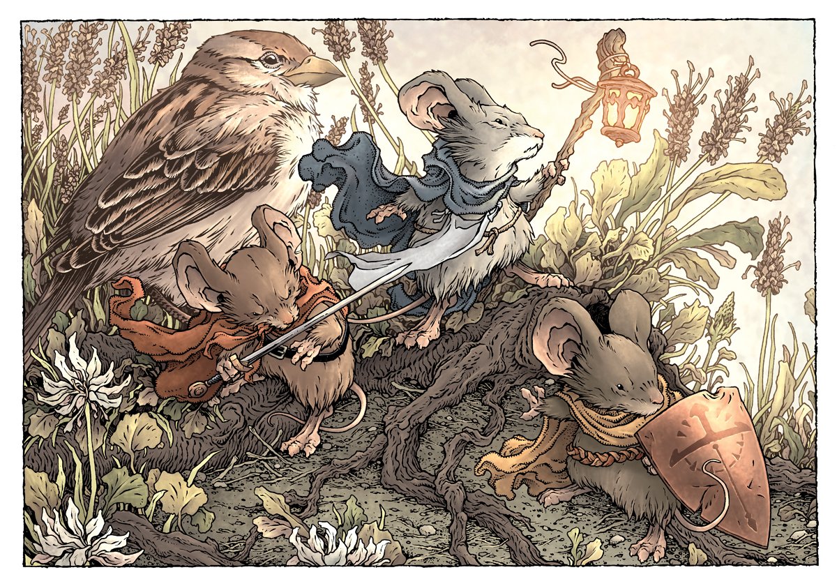 ian_dachs's tweet photo. #Mouseguard 🤎🐭 by #DavidPetersen https://t.co/OfeKt2fhzE