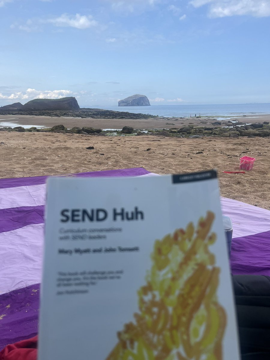 Sea view and a spot of reading