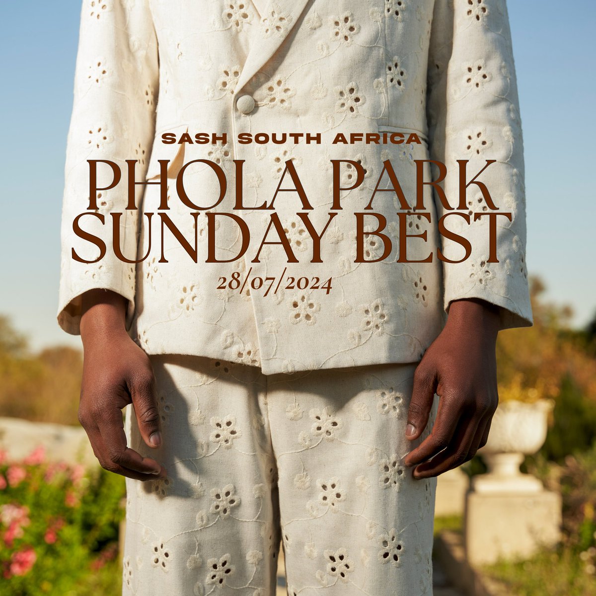 Sash_za's tweet photo. PHOLA PARK SUNDAY BEST
It’s a beautiful Sunday at Phola Park! 
We’re thrilled to introduce our latest collection, “Phola Park Sunday Best,” dropping this Sunday. This collection, forms as part two of our Phola Park series. https://t.co/tucpfwkrH0