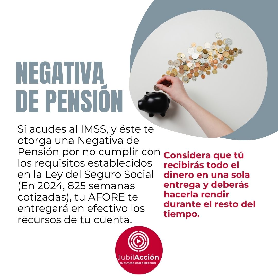Jubilaccionmx's tweet photo. Con la #Ley97 Tu pensión dependerá exclusivamente del saldo acumulado en tu cuenta AFORE.
💰💸Bajo este Régimen de pensión existen 3 modalidades por las que te puedes pensionar 👇 https://t.co/KwHv9xFsZ0