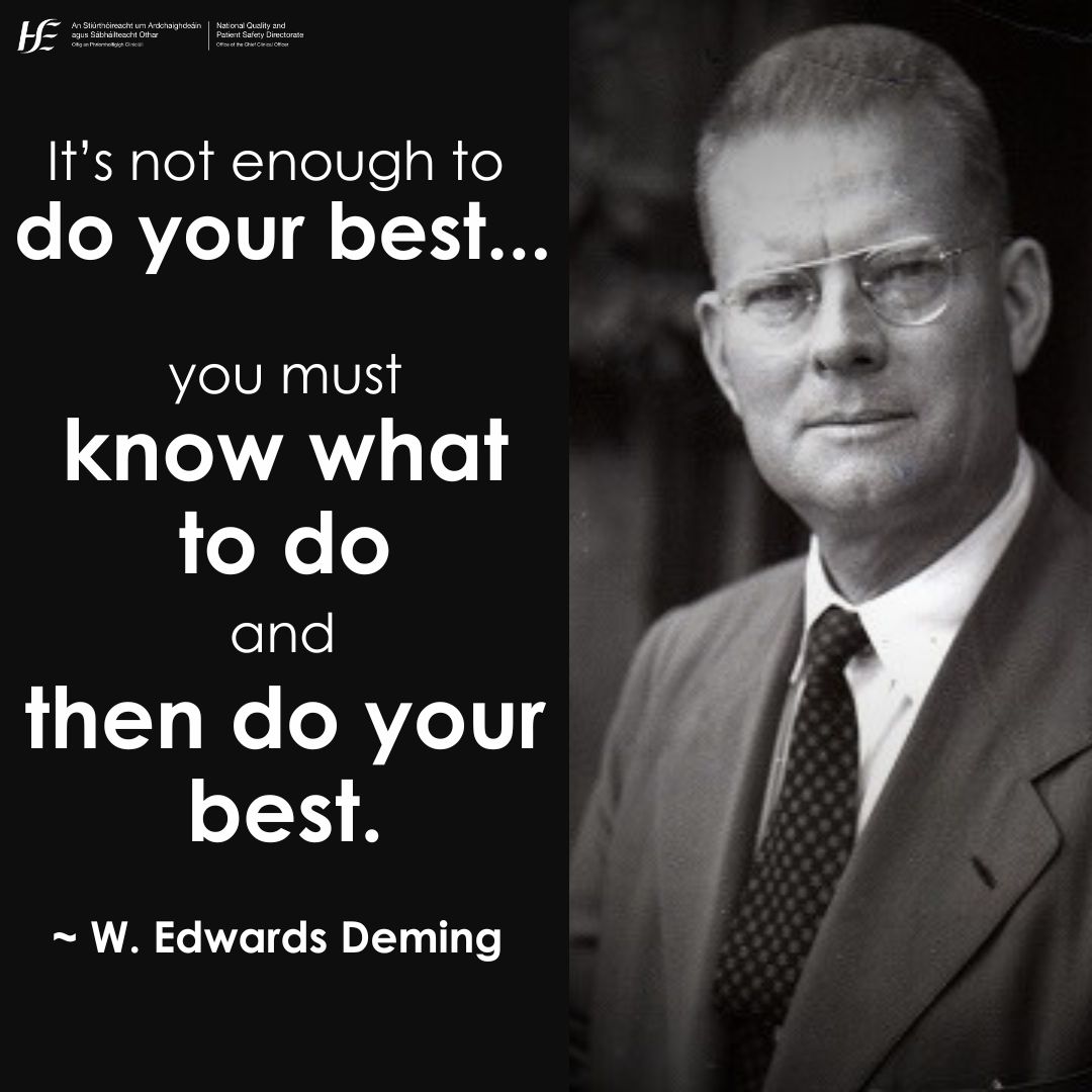Timeless wisdom from W Edwards Deming, a founding father of the modern #Quality Movement. Deming’s system of profound knowledge is one of the most powerful #improvement models, taking into account all aspects of the impact of change.
📈 #Deming #systemsthinking #QI #QITwitter