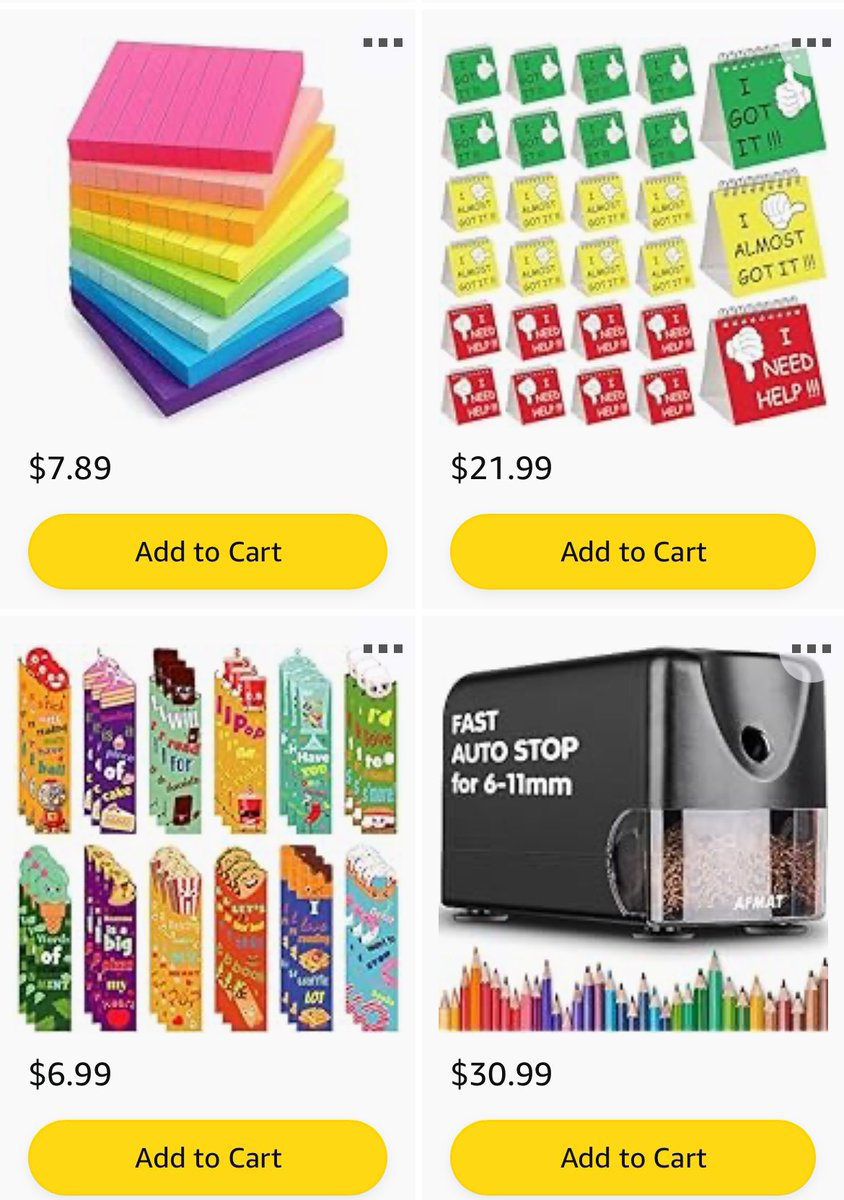 chimeremackey's tweet image. Hi! I’m a 6th grade math teacher from Georgia. I teach a very diverse group of students. Any item off my list will be greatly appreciated! #clearthelist2024 #clearthelist #helpateacher @amazon
amazon.com/hz/wishlist/ls…