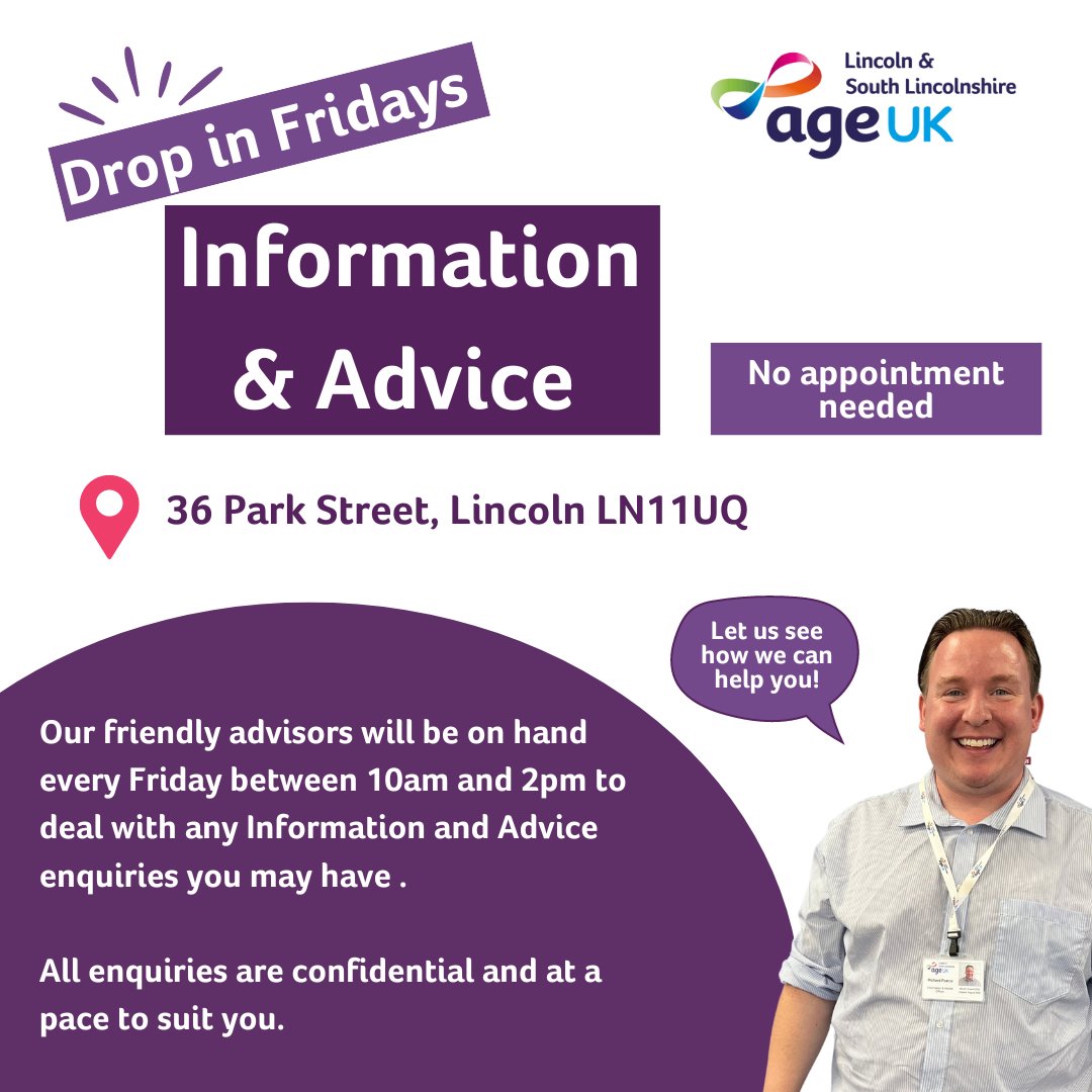 Did you know we hold Drop in Fridays?
Our friendly advisors will be on hand between 10am and 2pm to deal with any Information and Advice enquiries you may have.
All enquiries are confidential and at a pace to suit you.📚