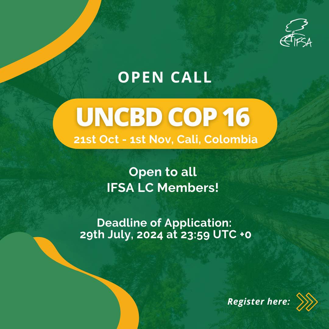 International Forestry Students Association tweet media