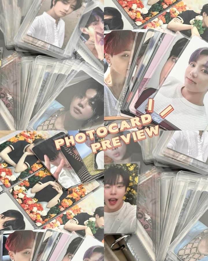 Updates! 🤩
Photocards will also be available in store! Both Boy Groups and Girl Groups are  available! 
We will only be selling official photocards, NO UNOFFICIAL / SELF PRINTING PHOTOCARDS.
Lastly, we are working hard to meet everyone really soon! 
Stay tuned!!