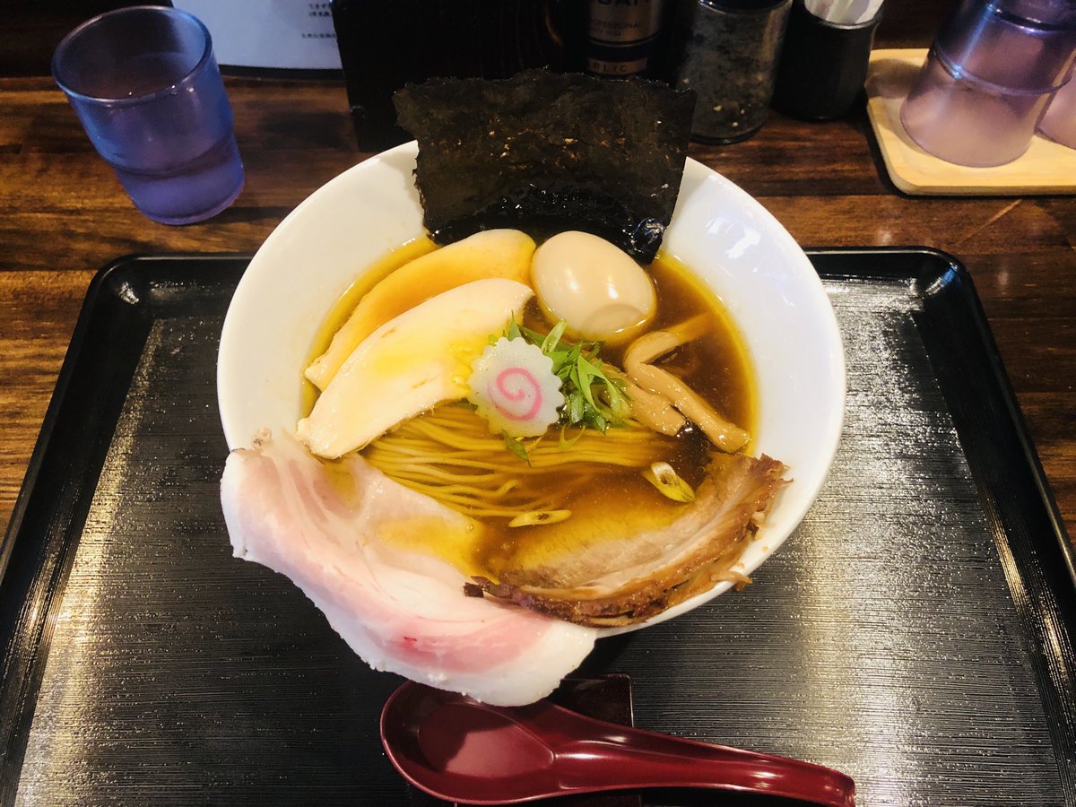 tkdrapo's tweet image. しげ田　中華蕎麦。
上品な醤油そばでございました。