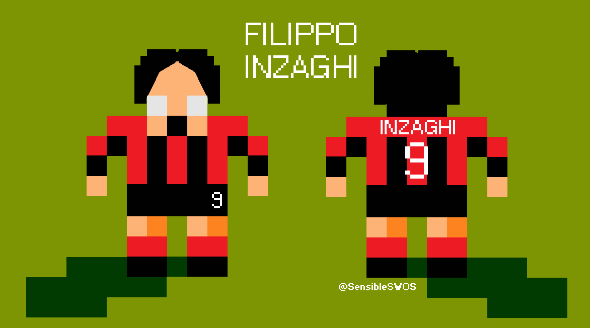 SensibleSWOS's tweet photo. Serie A x Sensible Soccer
Filippo Inzaghi
Legends Collection
#BornOffside #ForzaMilan #ACMilan #milano #football #soccer #SensibleSoccer #SWOS #pixelart #retrogaming #retrogames #gaming #90s #nostalgia #GamersUnite #footballitalia #calcio https://t.co/0gR7nwbDBN