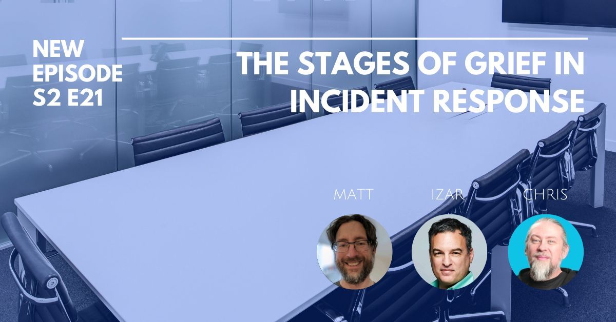 SecTablePodcast's tweet image. Dive into the world of security with the latest episode of Security Table! 🎙️ 
Join Chris, Izar, and Matt as they explore the stages of incident response and share invaluable insights and stories from the trenches. Don&apos;t miss out! buff.ly/3Sn3ayR  #TheSecurityTablePodcast