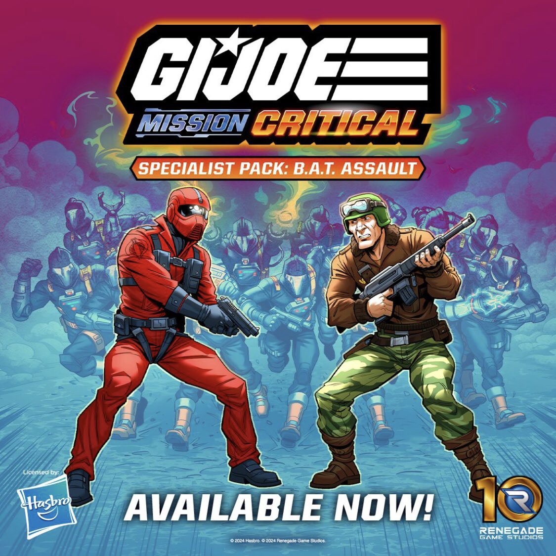 kyleP_Art's tweet photo. Hey guys! Here’s a new game box cover I worked on for the GI Joe: Mission Critical Specialist Pack expansion from @PlayRenegade 😊 Available now!  #gijoe #missioncritical #boxcover #renegadegamestudios #coverart #drawing #game #clipstudiopaint #art #artwork #illustration https://t.co/qZqclWd4VF
