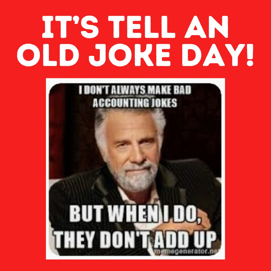 AtoZHelpers's tweet photo. Laughter is the best medicine! Let's brighten up each other's day with our best jokes and keep the fun going. So, who's got a good one?

#tellanoldjokeday #accountinghumor #dadjokes #daphnejokes #jokes #atozhelpers #poodlehappylife https://t.co/voFoR6sthD
