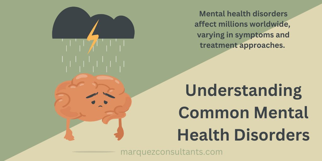 MConsultantsllc's tweet photo. 🧠🌍 Understanding Common Mental Health Disorders 🌍🧠
Mental health matters! Let's promote awareness, reduce stigma, and support each other on the journey to mental well-being. 💪
#MentalHealthMatters
#SupportAndUnderstand
#MentalHealthAwareness
#WellnessJourney https://t.co/i5DDs361Ho