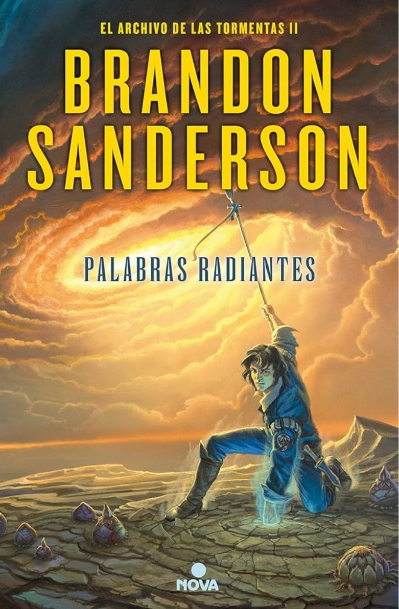 wikiadam's tweet photo. PALABRAS RADIANTES
Segundo libro del archivo de las tormentas, como siempre Sanderson no decepciona, me ha explotado la cabeza con el final, muchísima información de golpe, vaya experiencia.
10/10 https://t.co/IaWLAVLgHd