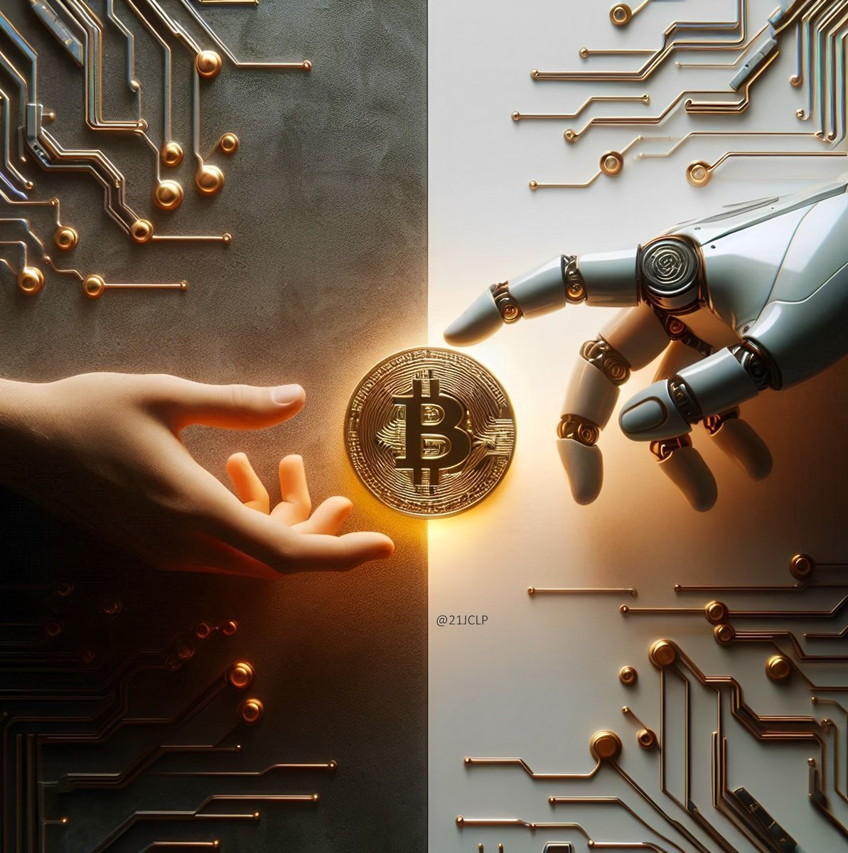 saylor's tweet image. Satoshi&apos;s Gift. #Bitcoin