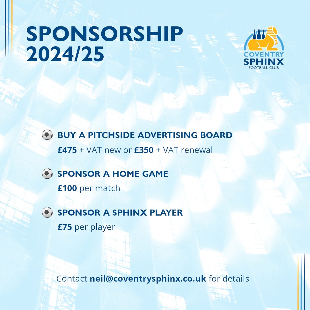 Coventry Sphinx FC tweet media