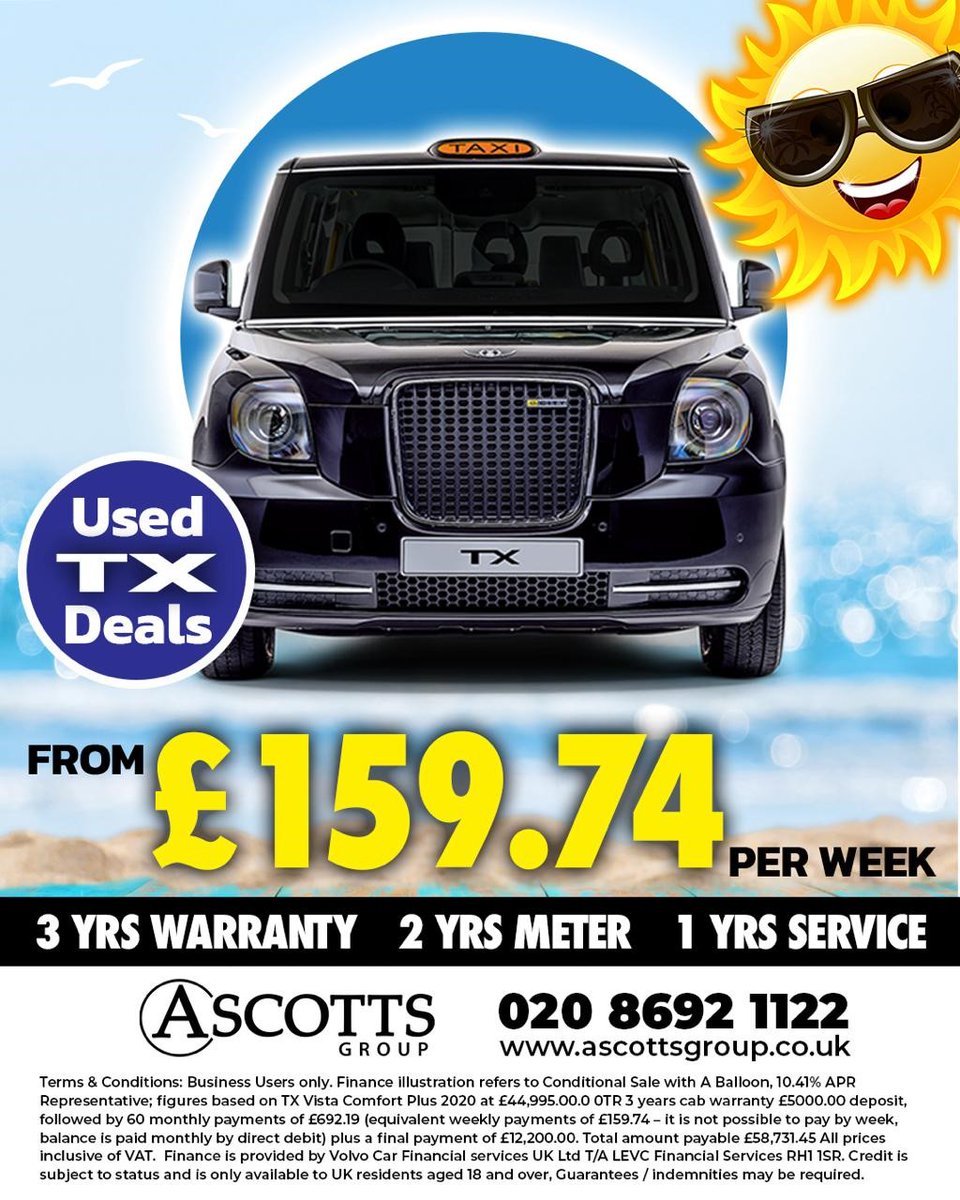 AscottsGroup's tweet photo. For the best deals on Used TX Taxis call Ascotts 😎🔥
☎️020 8692 1122☎️
https://t.co/onIJ748pIH
#ascotts #ascottsgroup #newused #levctx #usedtx #newtx #londonblacktaxi #blacktaxi #bestdeals #goelectric #goev https://t.co/lXSAjnPW7k
