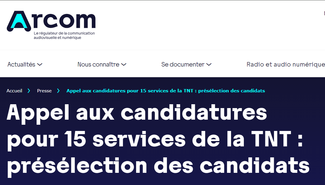 taleseed's tweet photo. 🤩 Historique !!!! @OuestFrance  vient de se voir attribuer par l'@Arcom_fr  une fréquence TNT nationale pour son projet OF TV...
Fierté et joie immenses pour @taleseed d'avoir porté cette candidature à leurs côtés
https://t.co/6sHmW6FXln
@valeriebillaut @uglenio thomas jacques https://t.co/zBPanqJCjo