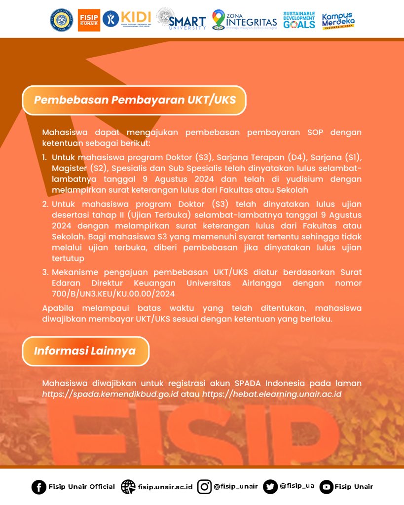FISIP Universitas Airlangga tweet media
