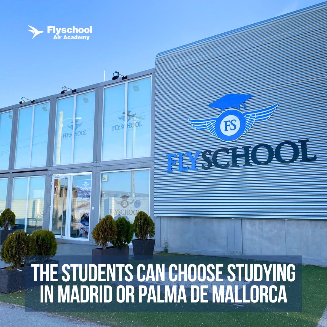 Flyschool_es's tweet image. ✈️Another reason to choose Flyschool is the flexibility of our locations. With locations in Madrid and Palma de Mallorca, the students can choose studying in the vibrant capital city or on the beautiful Balearic island.
flyschool.es
#pilot #aviation