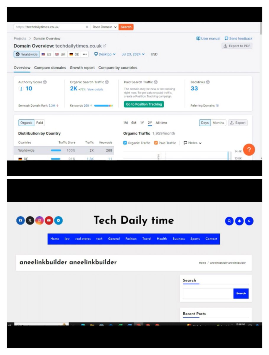 *Alhamdulillah self Author* 

techdailytimes.co.uk/author/aneelin…

✨Quality site
✨ reasonable price 
✨ instant TAT

Fell free to contact us.
📧 aneelinkbuilder@gmail.com 
#SEO #guestpost #linkbuilding #qualitywork