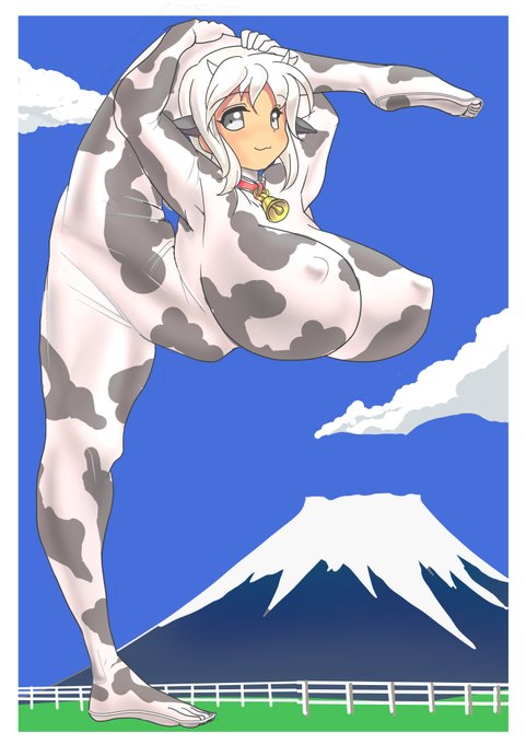 土用うしの日なので牛娘さんの過去絵をUPいたしますわ～!! 