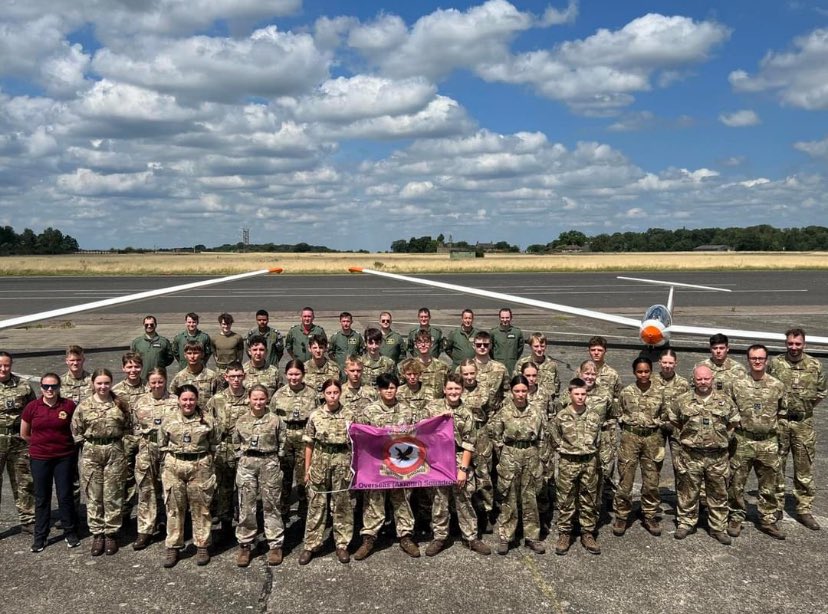 Huge shout out to <a href="/611VGS/">611 Volunteer Gliding Squadron</a> for flying cdts from @1OS sqn who were on camp RAF Honington. Glad the weather gods were on side too! <a href="/RCWalesandWest1/">RC Wales and West</a> <a href="/wmwrafac/">West Mercian Wing</a> <a href="/fts_2/">Comdt 2 FTS</a>