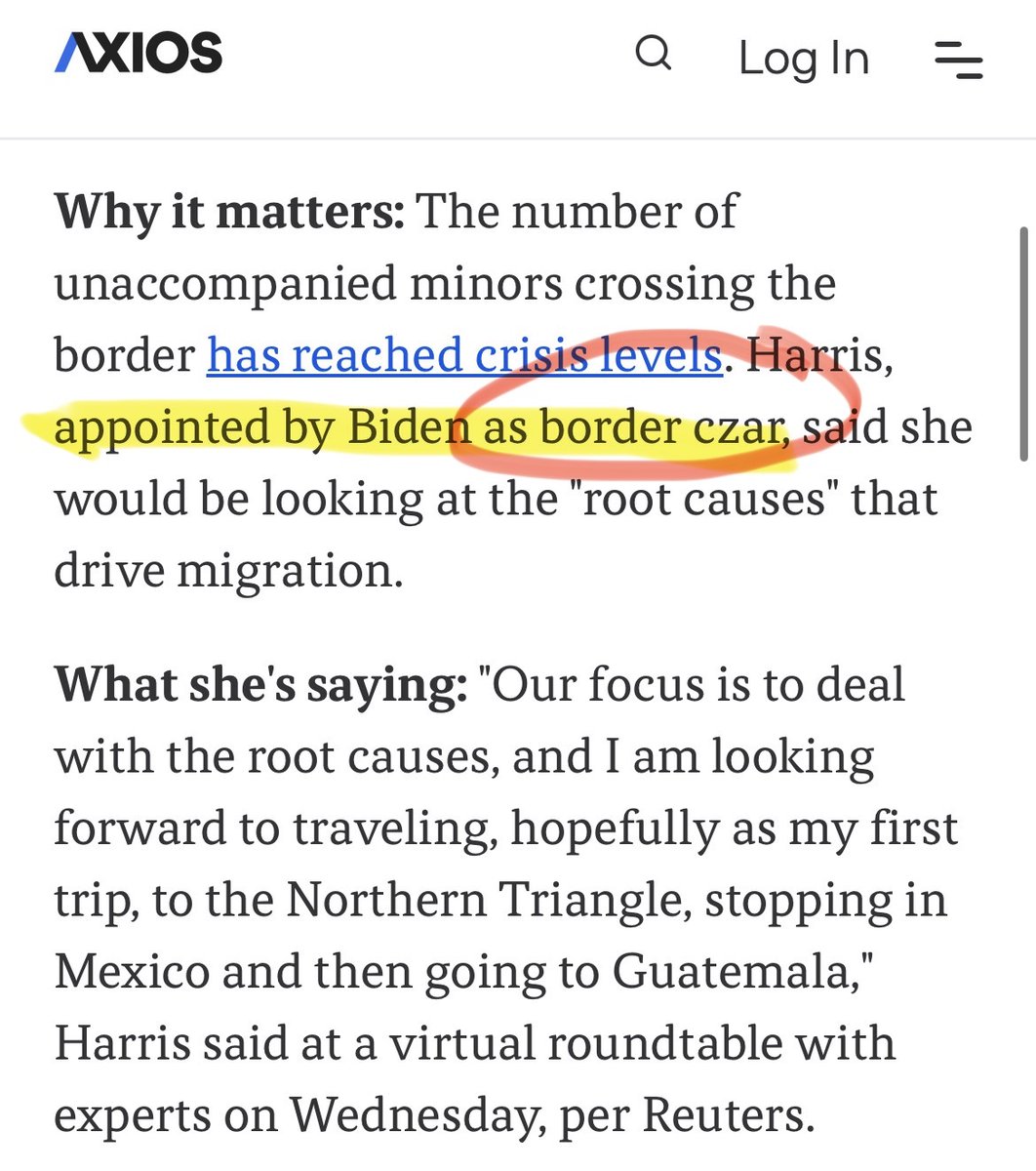Here’s how Axios described Harris in 2021.