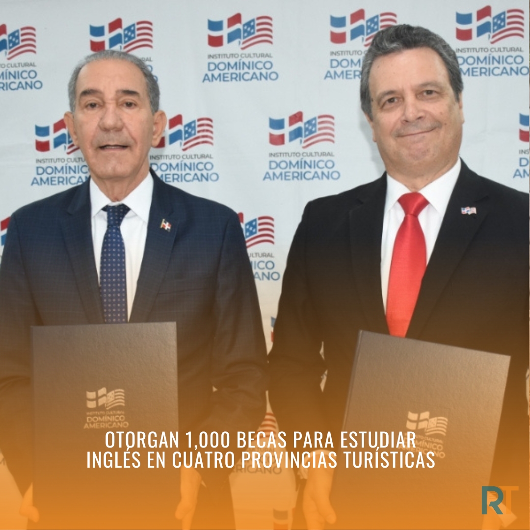 Resumen Turismo Magazine (@rtmagazinedo) on Twitter photo #Noticias: <a href="/ElDominico/">Domínico Americano</a> y <a href="/MMescyt/">Ministerio de Educación Superior (MESCyT)</a> entregarán 1,000 becas para estudiar inglés beneficiando a jóvenes y adultos de Samaná, María Trinidad Sánchez, Pedernales y Barahona, en cuyas demarcaciones se desarrollan proyectos turísticos.
Más en ow.ly/7hVw50SJ3nr #Noticias: <a href="/ElDominico/">Domínico Americano</a> y <a href="/MMescyt/">Ministerio de Educación Superior (MESCyT)</a> entregarán 1,000 becas para estudiar inglés beneficiando a jóvenes y adultos de Samaná, María Trinidad Sánchez, Pedernales y Barahona, en cuyas demarcaciones se desarrollan proyectos turísticos.
Más en ow.ly/7hVw50SJ3nr