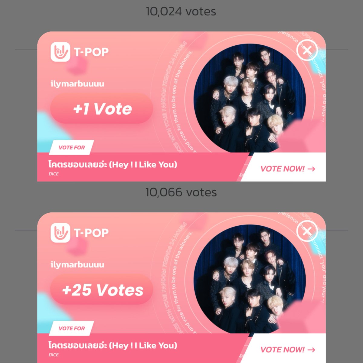 ilymarbu's tweet photo. week 30/2024 🍒🏖️🐛DAY 7 - 24/07
free votes &amp; mission coins checked ✅
total 104 votes ! 🗳️🎲

ขอบคุณ @dice_station สำหรับสปอนเซอร์ 80 เหรียญด้วยนะค้าบ 🙇🏻‍♀️🙇🏻‍♀️💙

#VOTEFORDICE #โหวตกันDICE 
#DICE_โคตรชอบเลยอ่ะ 
#DICE_SONRAY https://t.co/vU9QfZKjnc