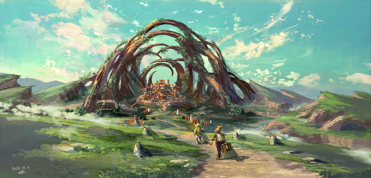 t_rutamagon's tweet image. ~自己紹介になります~
るきちと申します。こちらでは日々景色や小物などオリジナル絵を日々投稿しています。創作アジアファンタジーな世界を舞台に商人達ととある一人の少年が過ごす日々をのんびり楽しんで頂けると嬉しいです。
よろしくお願い致します!