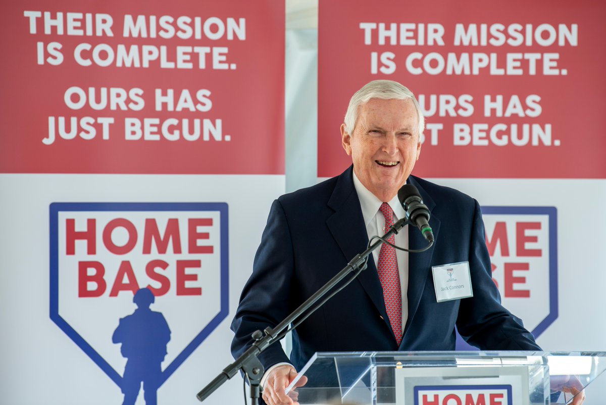 (1/3) We are deeply saddened to share the passing of Jack Connors, our esteemed former Board Chair. As a founding member of Home Base’s Board of Overseers, Jack served as Co-chair for over a decade, exemplifying steadfast leadership and mentorship.