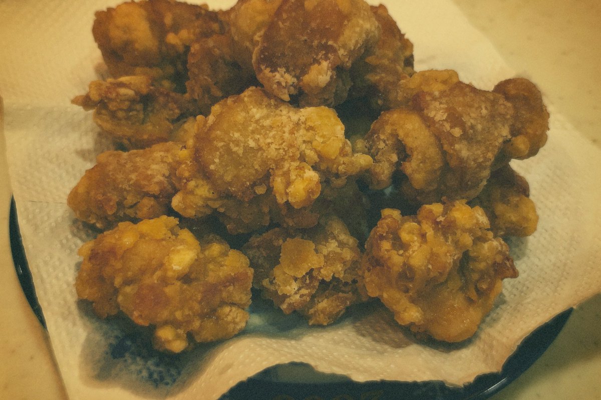 唐揚げうまくいった