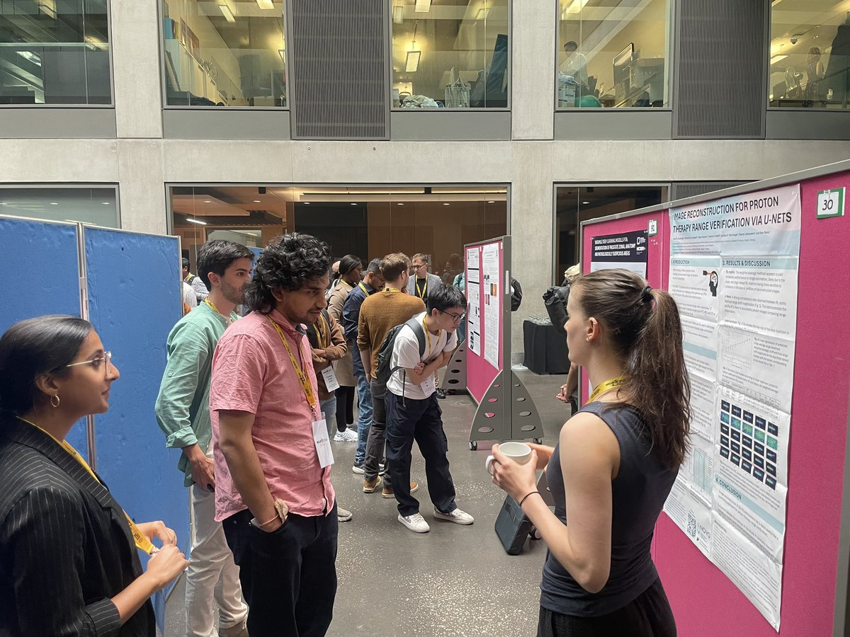 🖼️ Kicking off Day 1 Poster Session on Brain Imaging, Medical Images, and Computational Models at MIUA 2024! Explore innovative research and connect with experts. 🌟 #MIUA2024 #conference #BrainImaging #poster