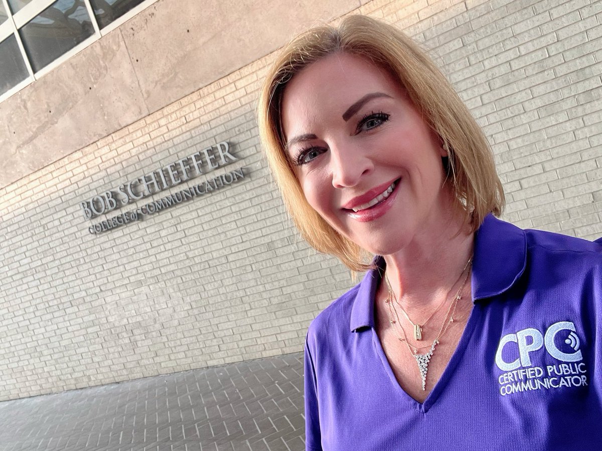 Excited to be back at <a href="/_TexasChristian/">TCU</a> University as a faculty member for the CPC program presenting on how to make the media work for you and crisis communications!