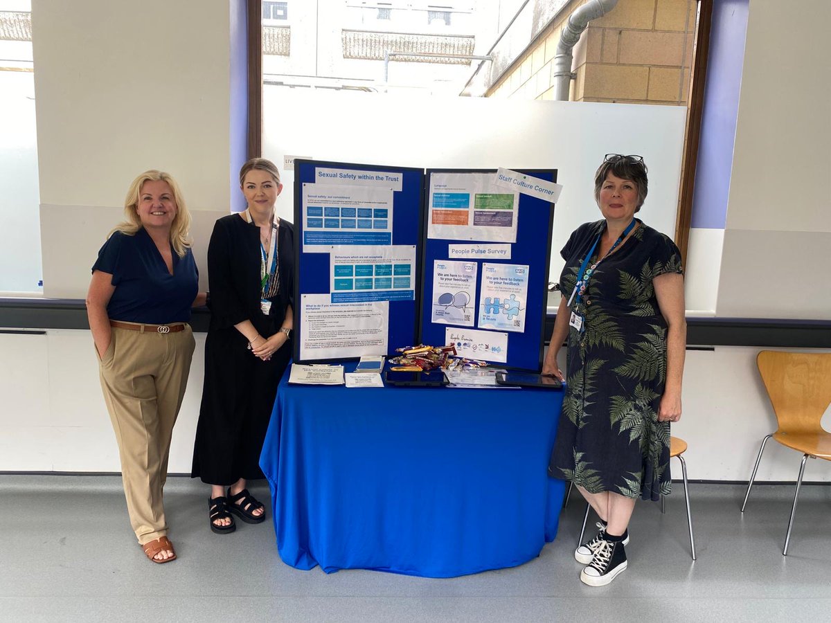 The team have been out about this week with our Culture Corner focusing on People Pulse Survey, Sexual Safety within the Workplace, Bumps &amp; Babies and Tropical Shirt Tuesday! 

If you've missed us and would like us to come to you, email us at whh.wearewhh@nhs.net 😊