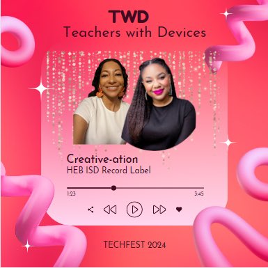 talanajb's tweet image. We saw T.W.D live on stage yesterday @EdtechHeb TechFest 2024, and it was epic! Thank you @CraftsAndClass and @teachlikeapriss for bringing your tour to @hebisd! #TechFest2024 #TheStonegateWay