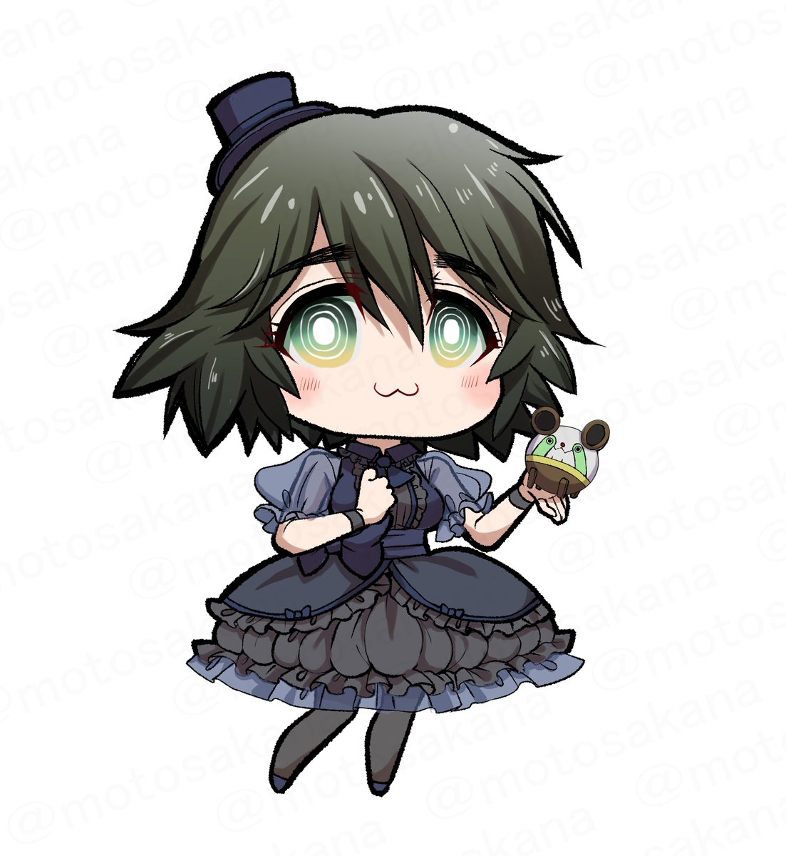「ダイナミクスまゆしぃ☆ 」|元々さかなのイラスト