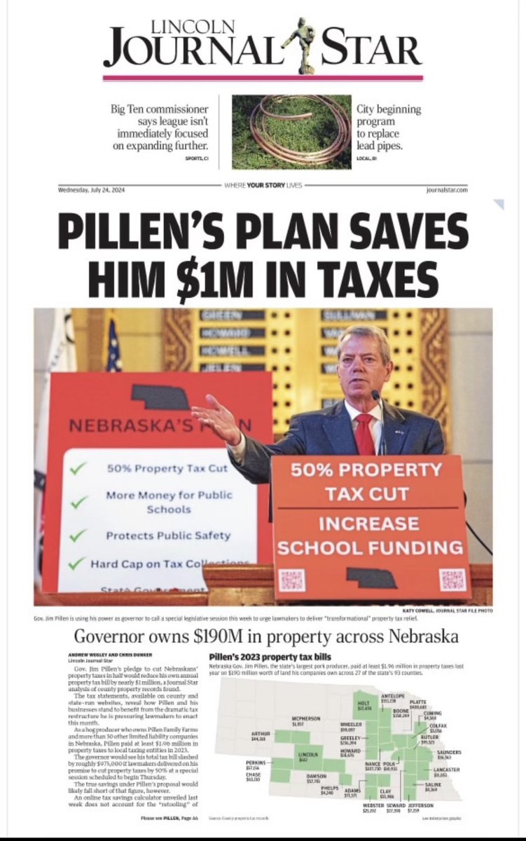 My god what a front page from the <a href="/JournalStarNews/">Lincoln Journal Star</a>