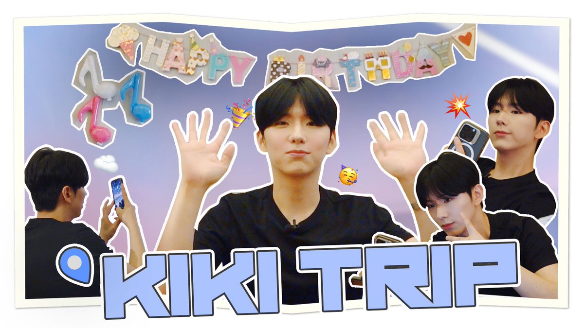 🎥
[KIKI TRIP]
EP.11 HAPPY BIRTHDAY TO ___ 🎔
#기현타임캡슐

#기현 #KIHYUN
#몬스타엑스 #MONSTA_X #MONSTAX
#키키트립 #KIKITRIP 

▶ youtu.be/_sYGS9Hn_oo